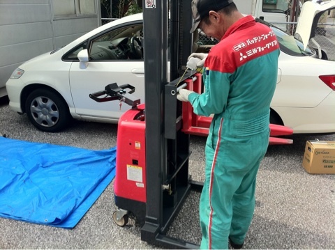 ニチユさん整備