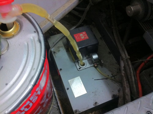 オイルが入れにくいんですよ。